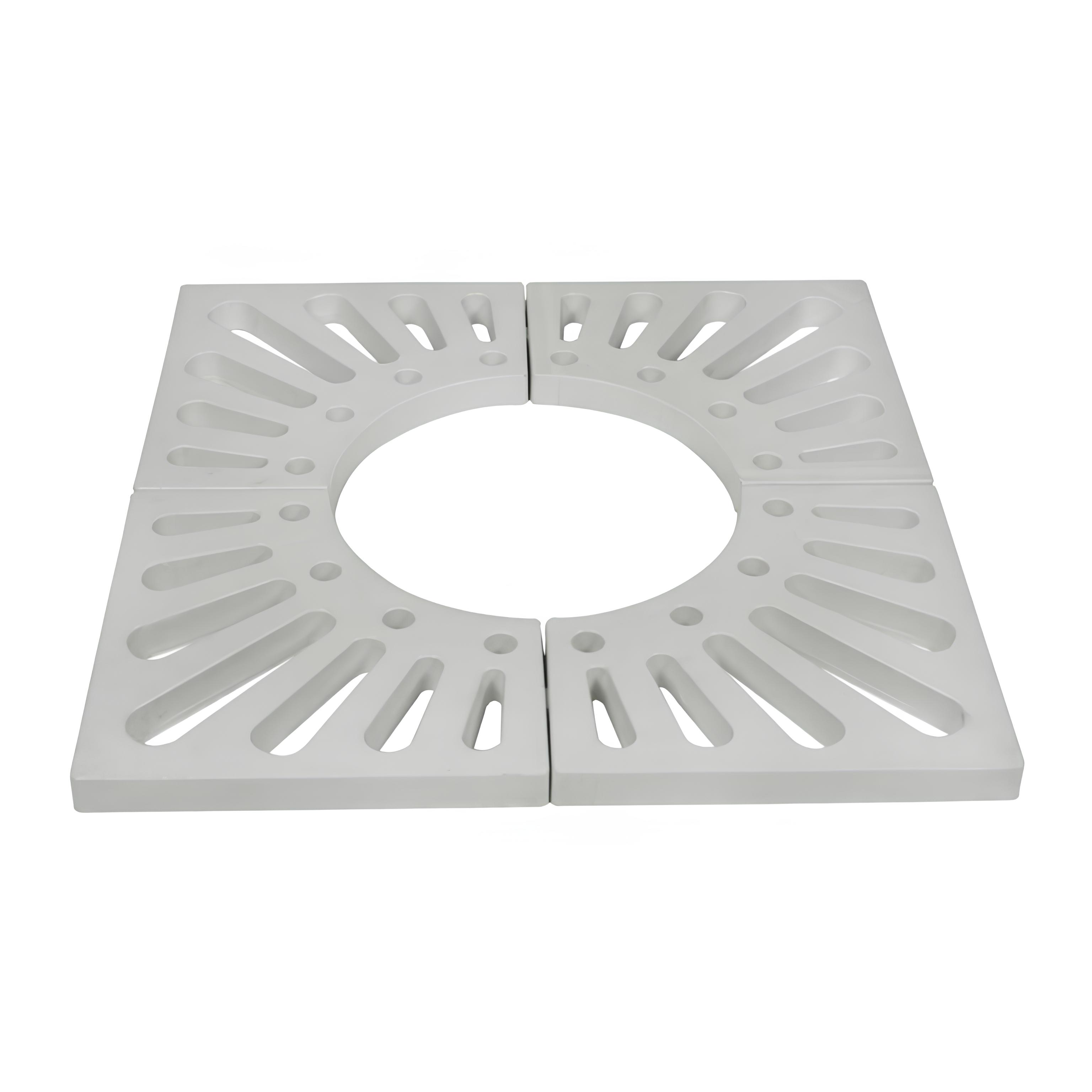 Kompozit Ağaç Dibi Izgara Takımı 60*60 cm / 2 Parça